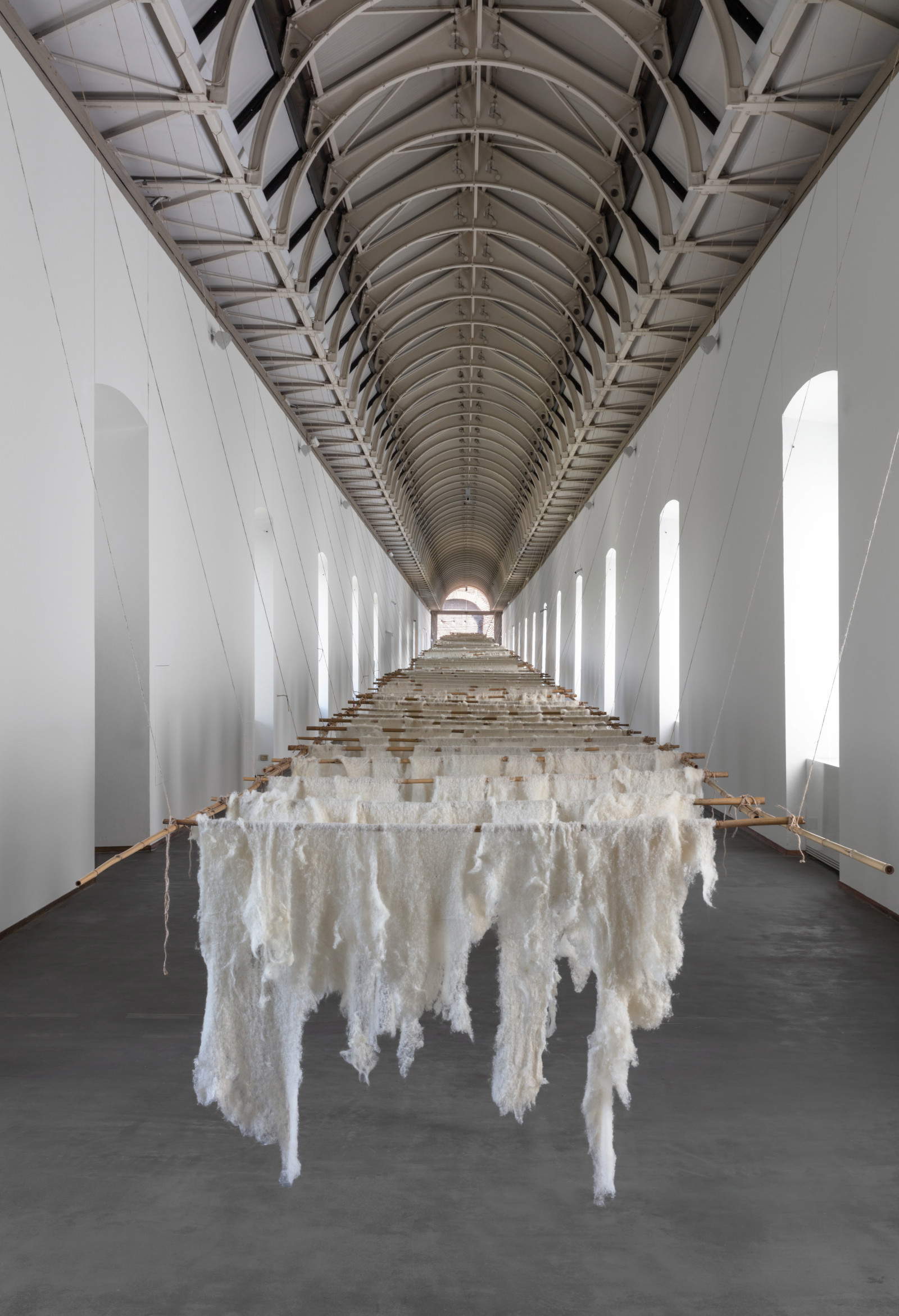 Cecilia Vicu&ntilde;a, El glaciar ido (2026; veduta dell&rsquo;allestimento al Castello di Rivoli Museo d&rsquo;Arte Contemporanea, Rivoli - Torino.  Foto: Sebastiano Pellion di Persano &copy; Cecilia Vicu&ntilde;a, by SIAE