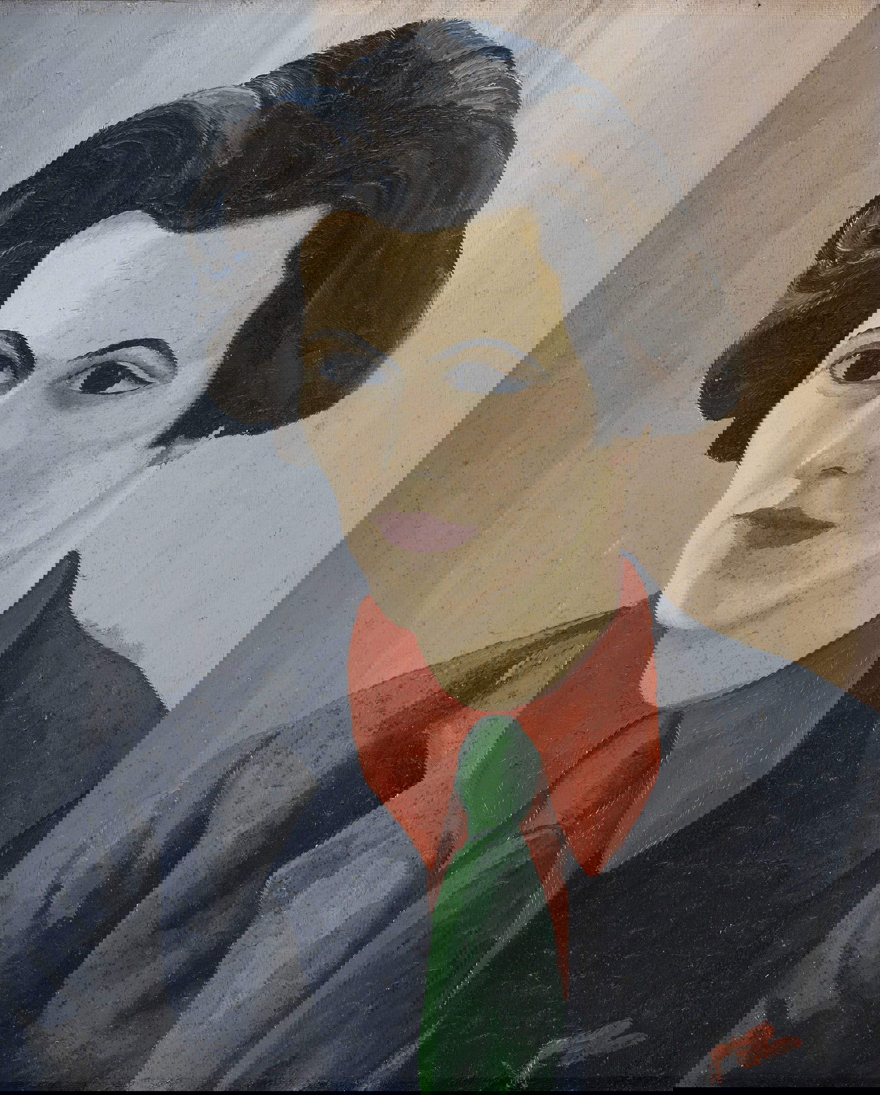 Cedric Morris, Scott MacGregor (ca. 1935-37; Öl auf Tafel, 59 x 48 cm; Sudbury, Gainsborough's House)