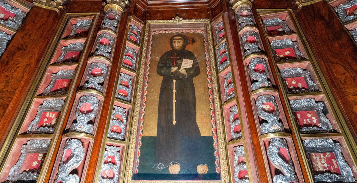 Rome: 50 Silver Reliquaries Restored in the Chapel of St. Francis at Ripa Rome: 50 Silver Reliquaries Restored in the Chapel of St. Francis at Ripa
