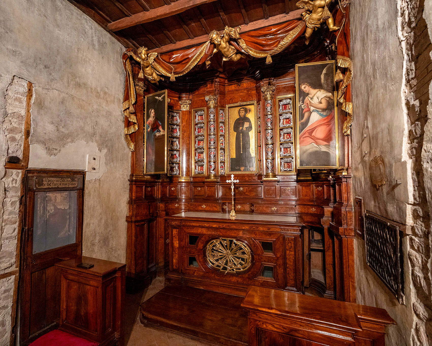The Cell of St. Francis. Photo: Fabio Caricchia
