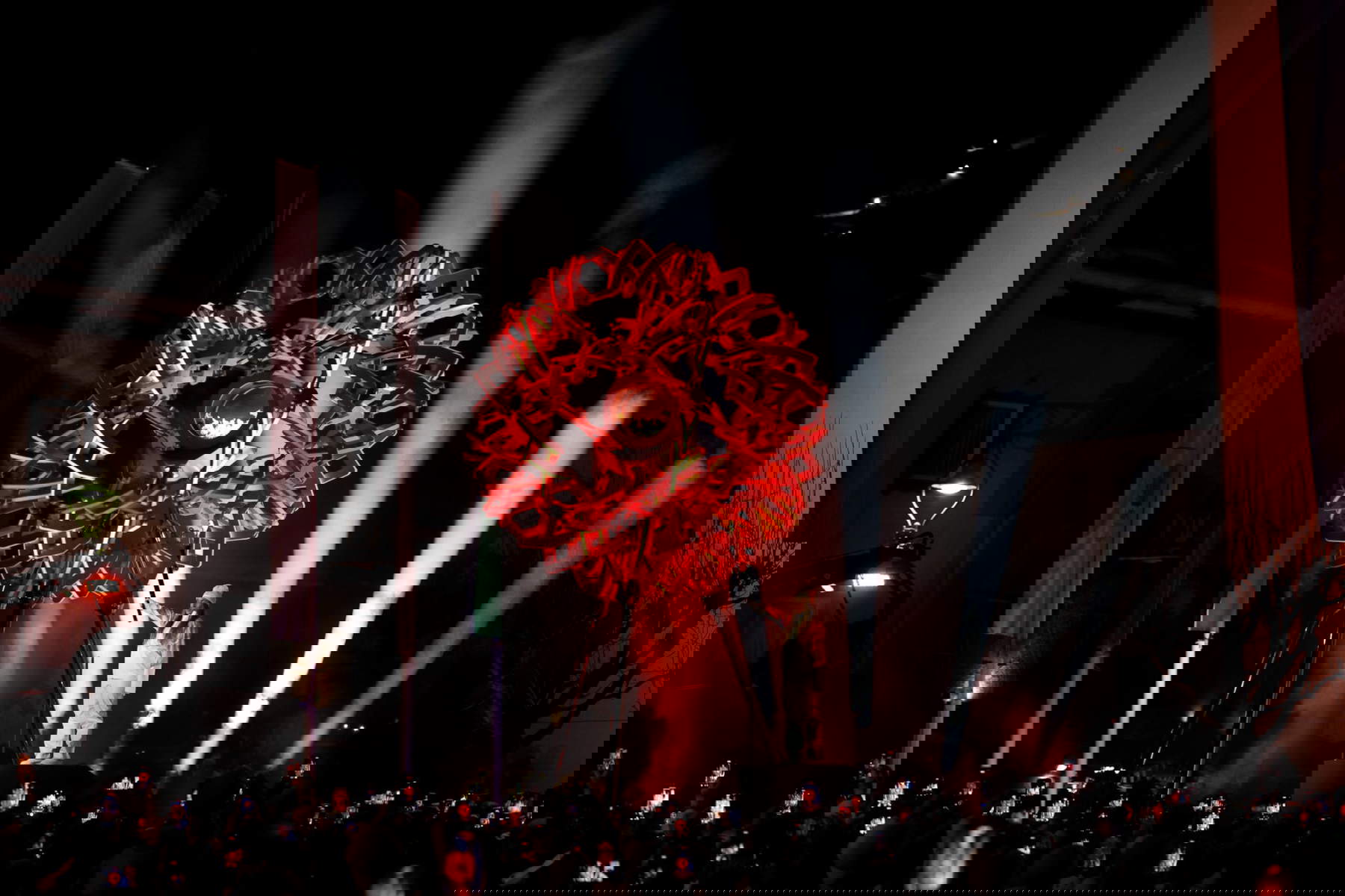 Lighting the Brazier in Cortina