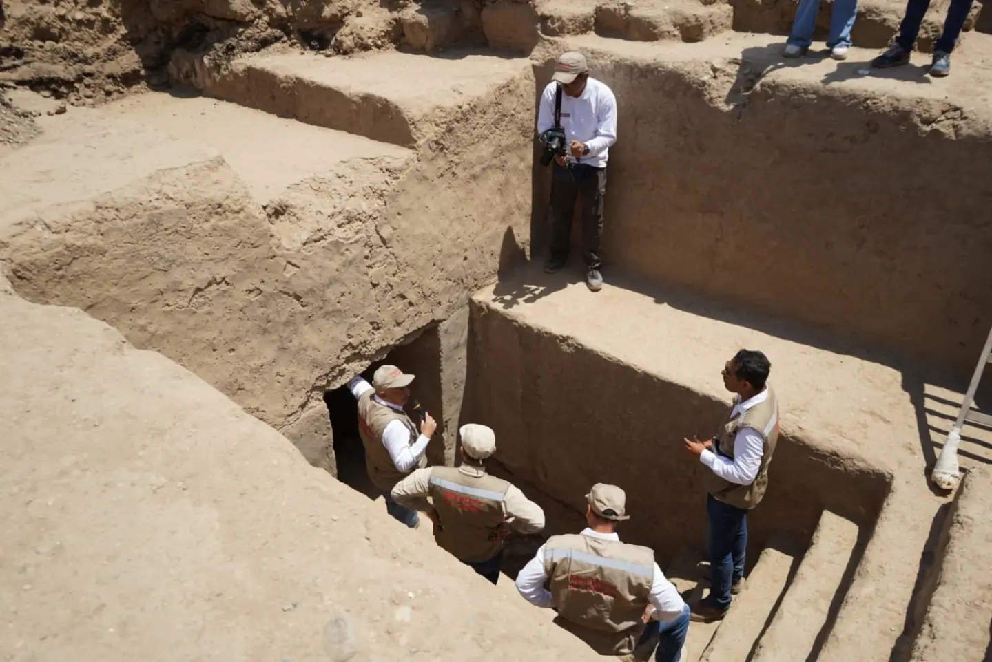 Die Grabstätte der Chim&uacute;-Elite. Foto: Instagram-Profil – Kulturministerium von Peru