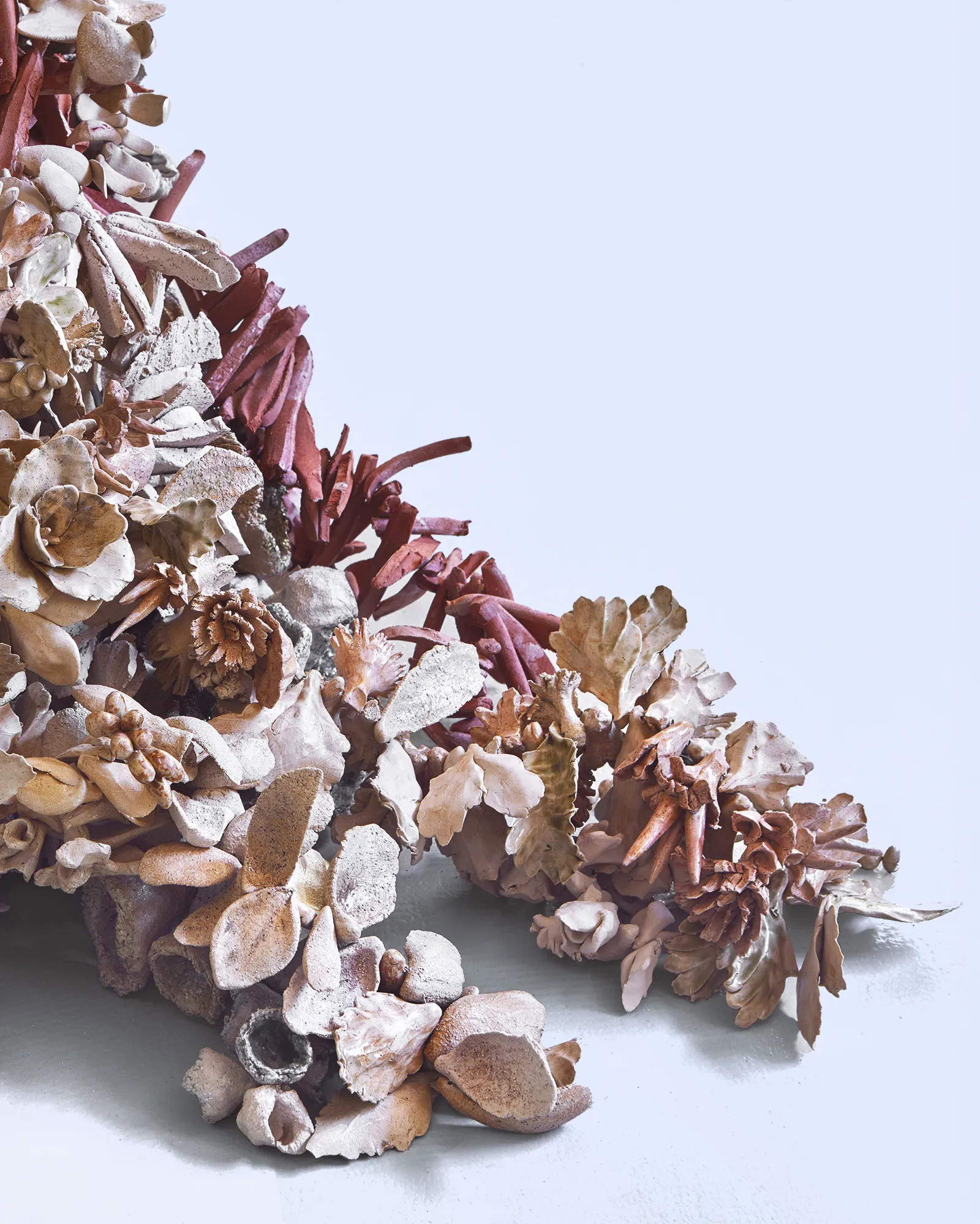 Detail of a work by Chiara Camoni