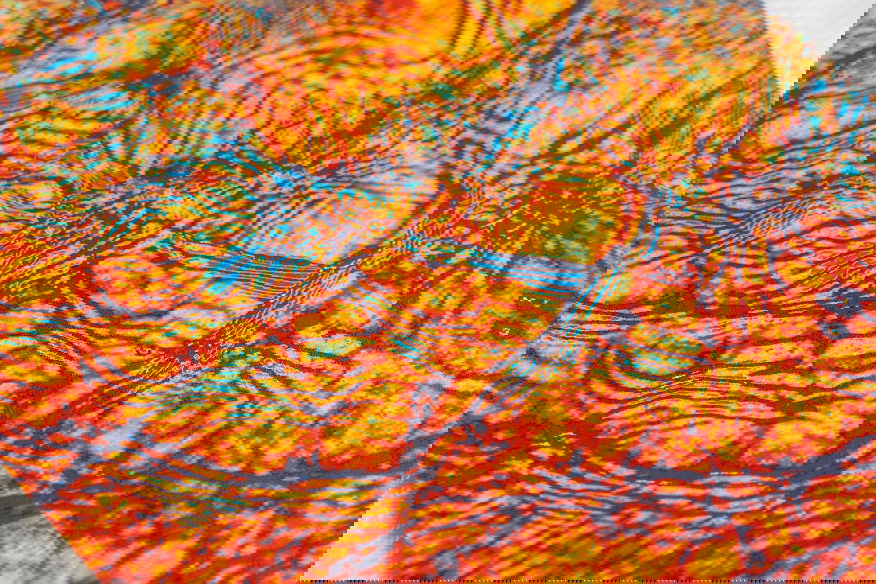 Chiara Ventura, What I feel (to tell you) - detail (2023) Photo: Nicola Massella, courtesy of Attiva Cultural Projects