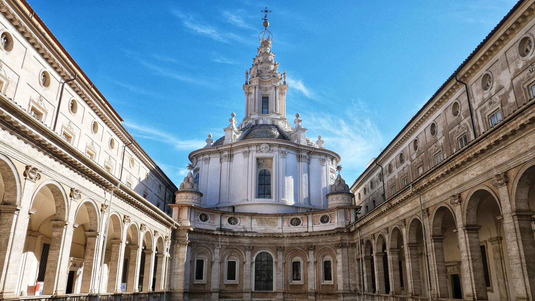 Church of Sant'Ivo alla Sapienza, Rome. Photo: Ministry of Culture / General Directorate of Archives