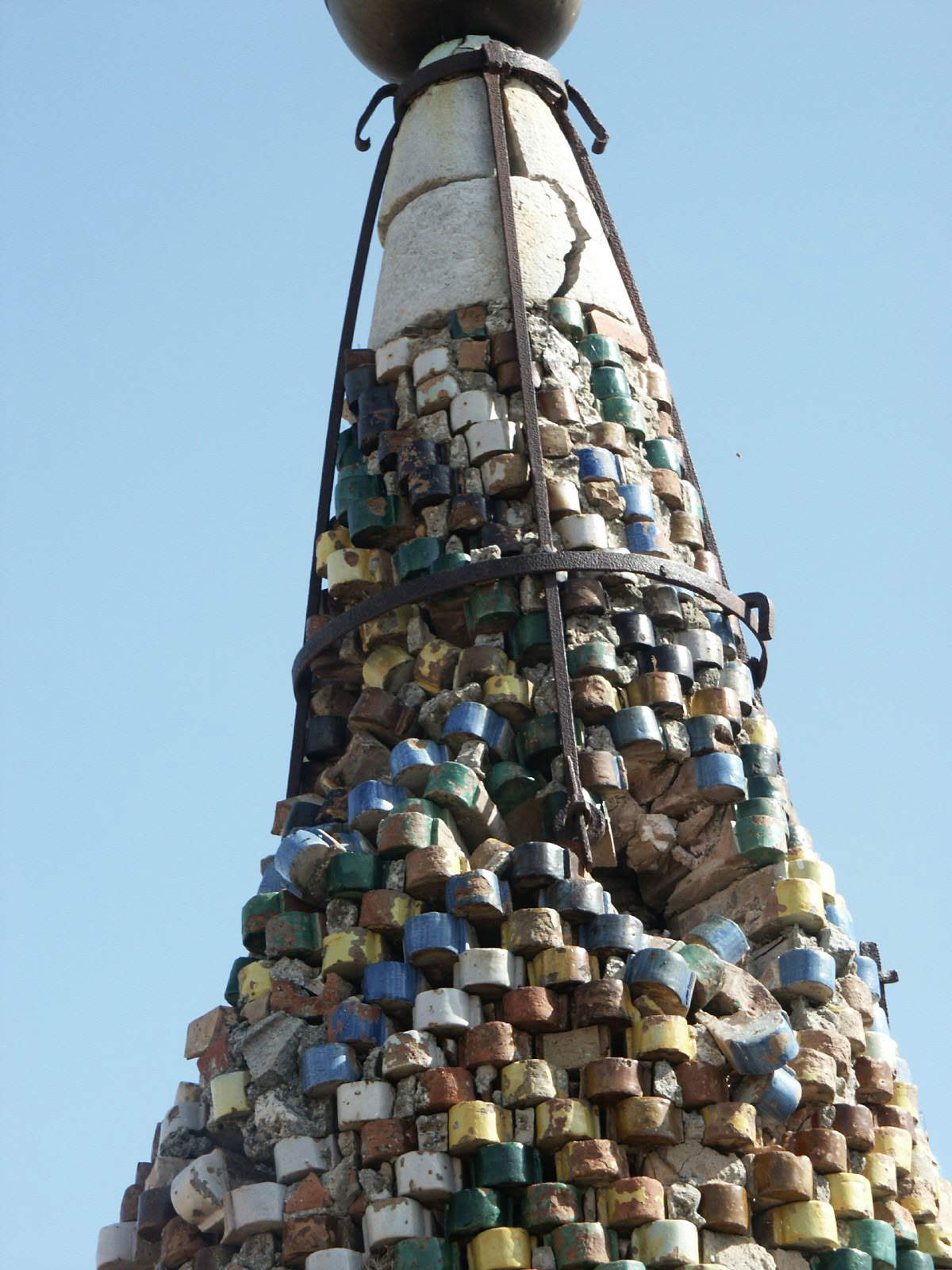 Detailansicht der Turmspitze