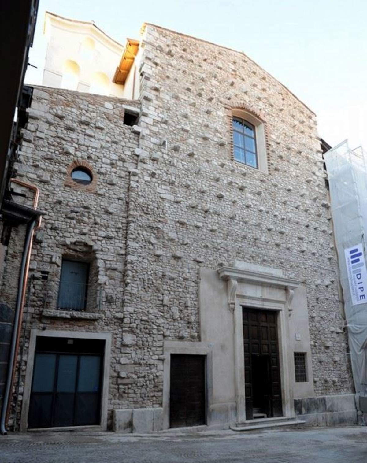 Die restaurierte Fassade. Foto: R. Vitturini