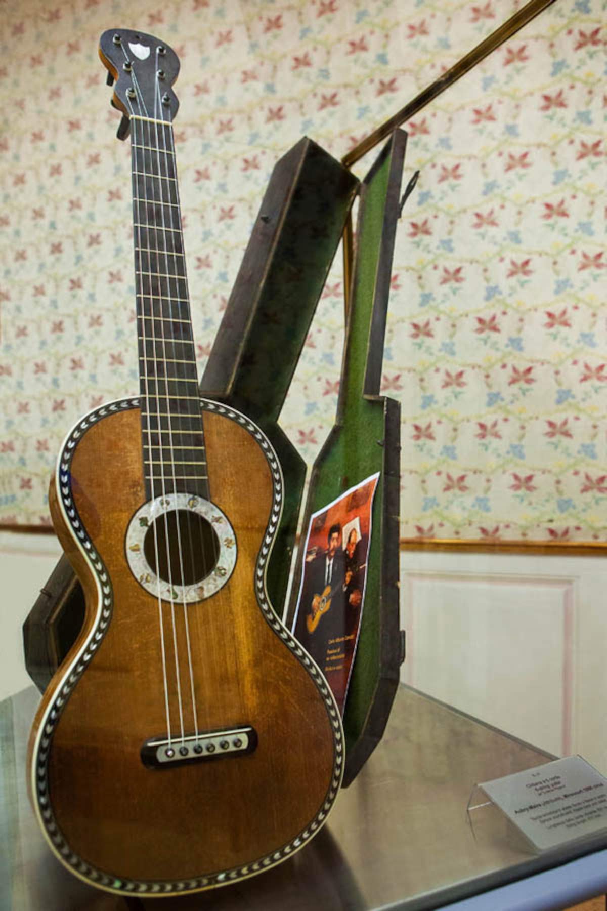 The Aubry-Maire Guitar Depicted by Degas (1860; Carutti Collection)