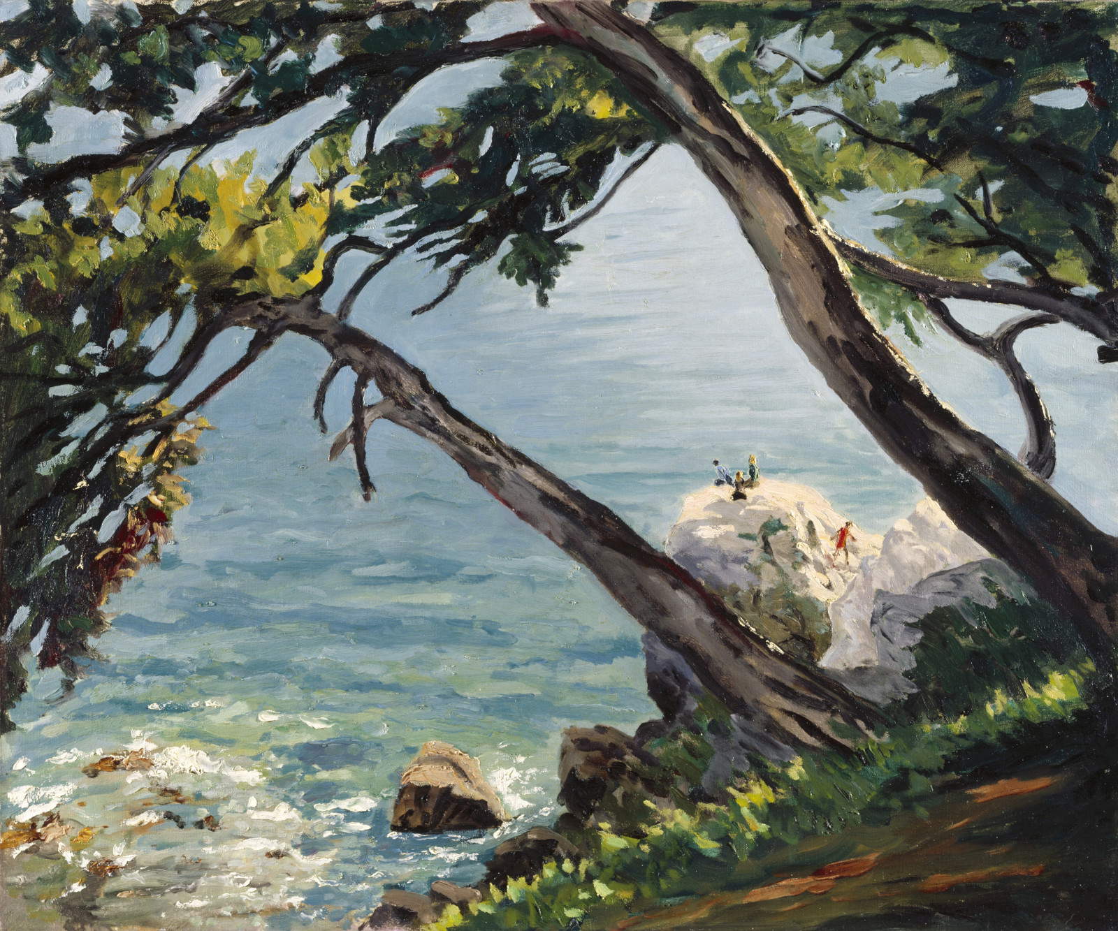 Sir Winston Churchill, Cap d'Ail, Alpes-Maritimes C489 (1952; London, Royal Academy of Arts). &copy; Churchill Heritage Ltd. Foto: &copy;Royal Academy of Arts, London. Foto: John Hammond