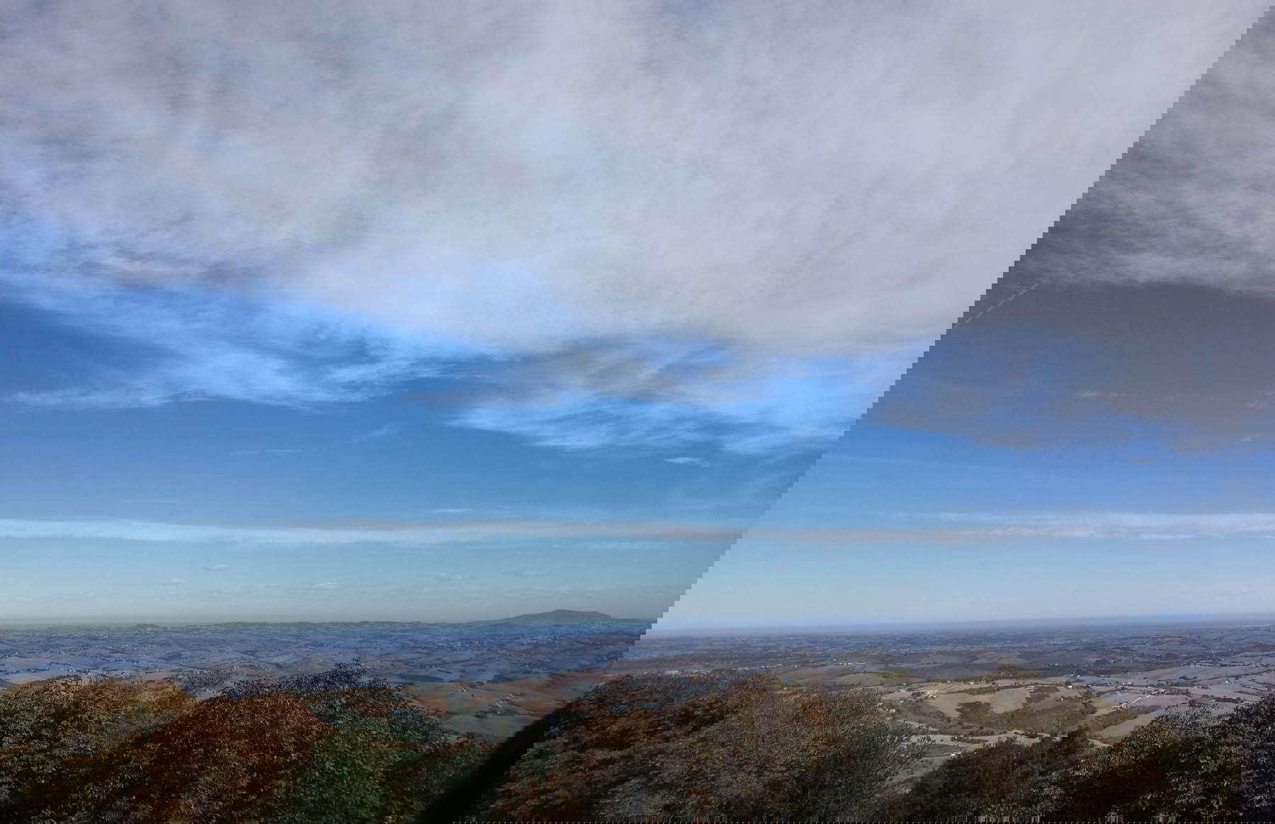 The view from Cingoli. Photo: Finestre sull'Arte