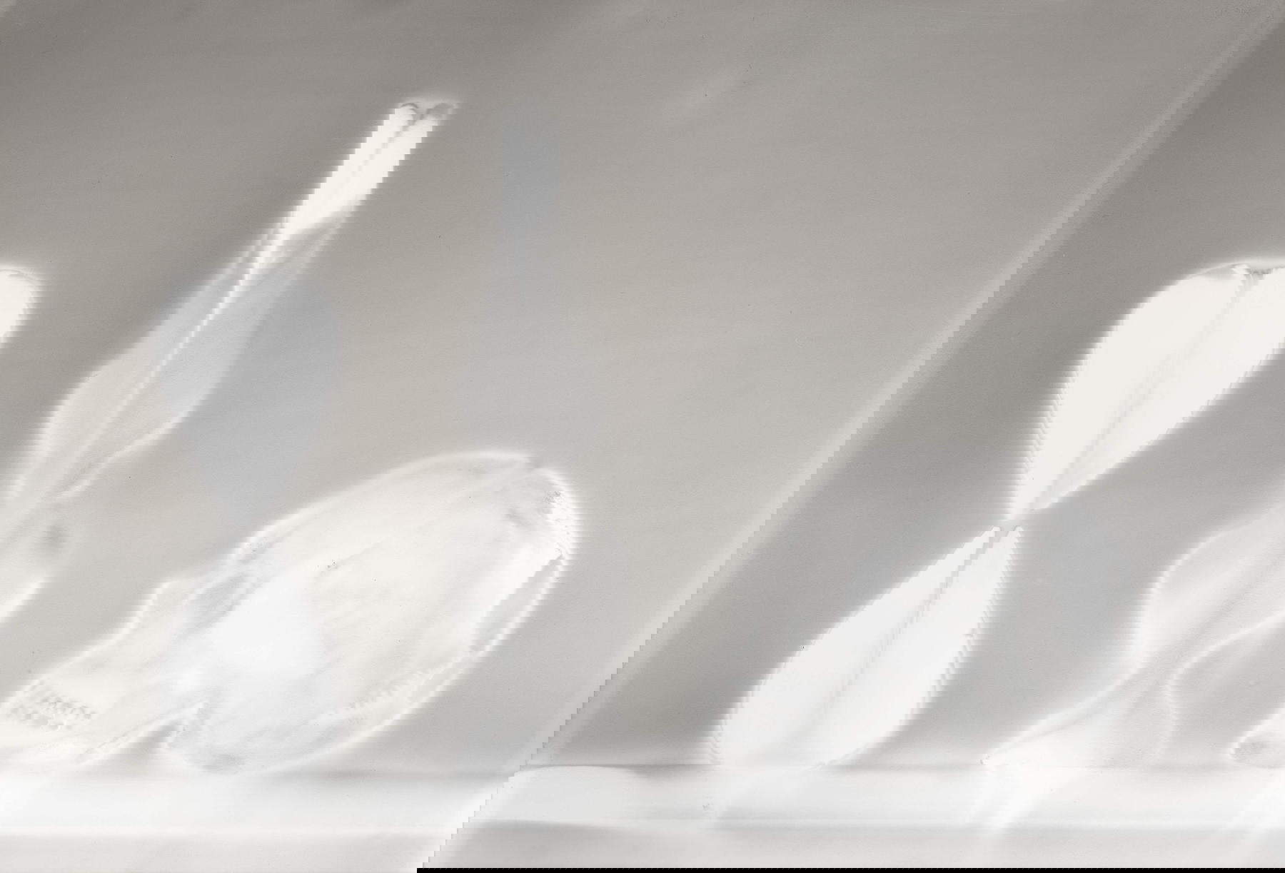 Claudio Parmiggiani, Untitled (2021; soot on panel, 50 x 70 cm) Courtesy of Tornabuoni Art