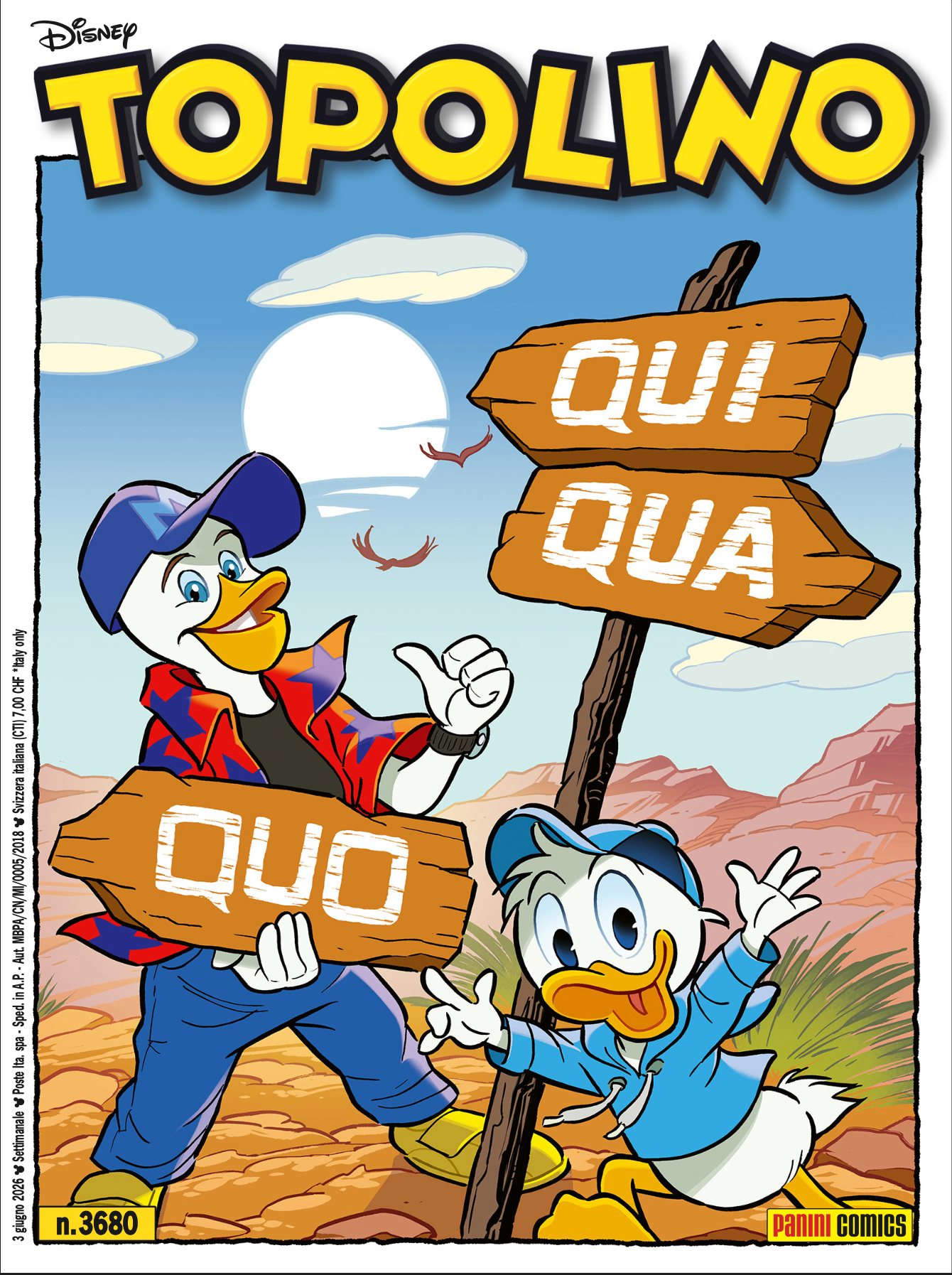 Cover von Mickey Mouse unter der Regie von Max Pezzali