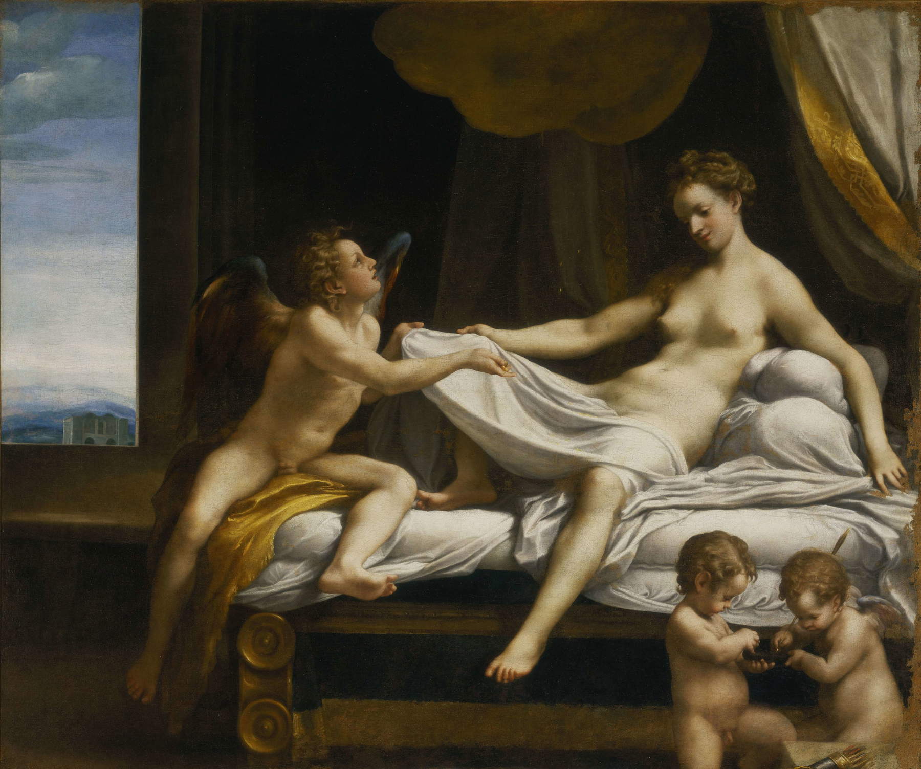 Correggio, Danaé (vers 1530-1531 ; Rome, Galerie Borghèse) &copy; Galerie Borghèse. Photo : Mauro Coen