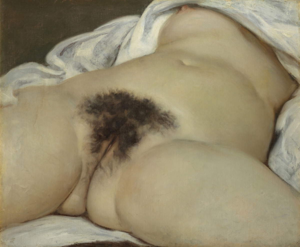Gustave Courbet, Der Ursprung der Welt (1866) &copy; Musée d'Orsay, Paris. Foto: Grand Palais RMN (Mus&eacute;e d'Orsay) / Herv&eacute; Lewandowski