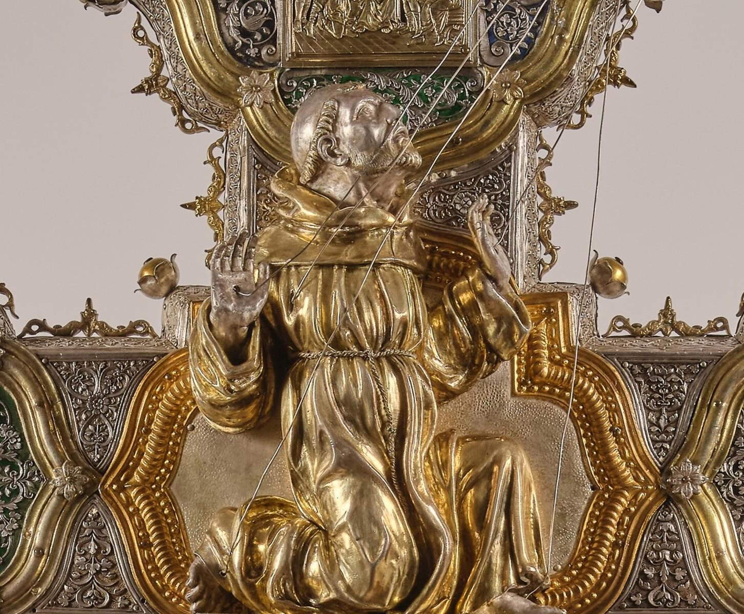 La cruz procesional, detalle