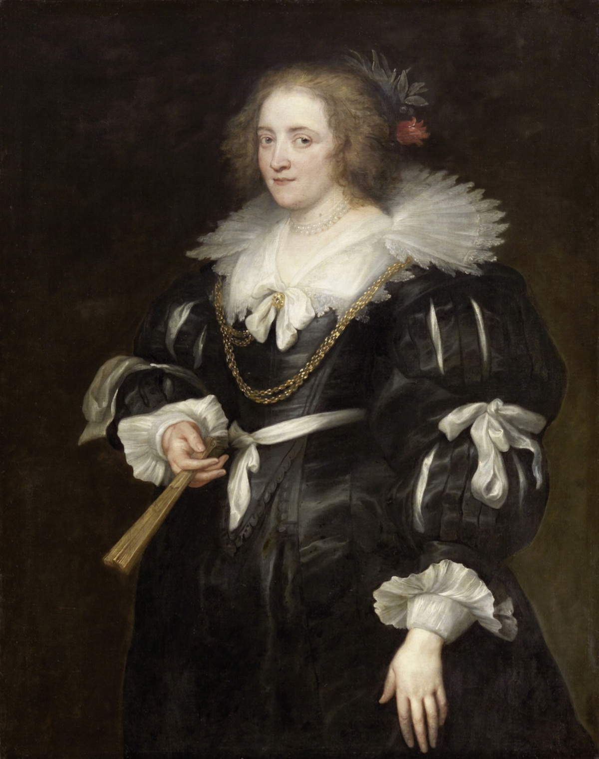 Antoon van Dyck, Portrait of a Young Woman (c. 1630-1632; oil on canvas) &copy; KHM-Museumsverband