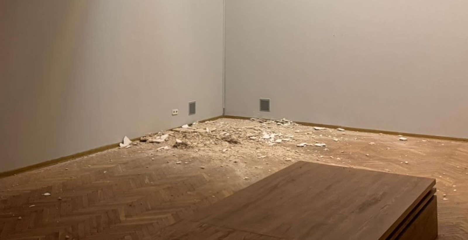 Le musée national d'art de l'Ukraine à Kiev endommagé par les raids russes