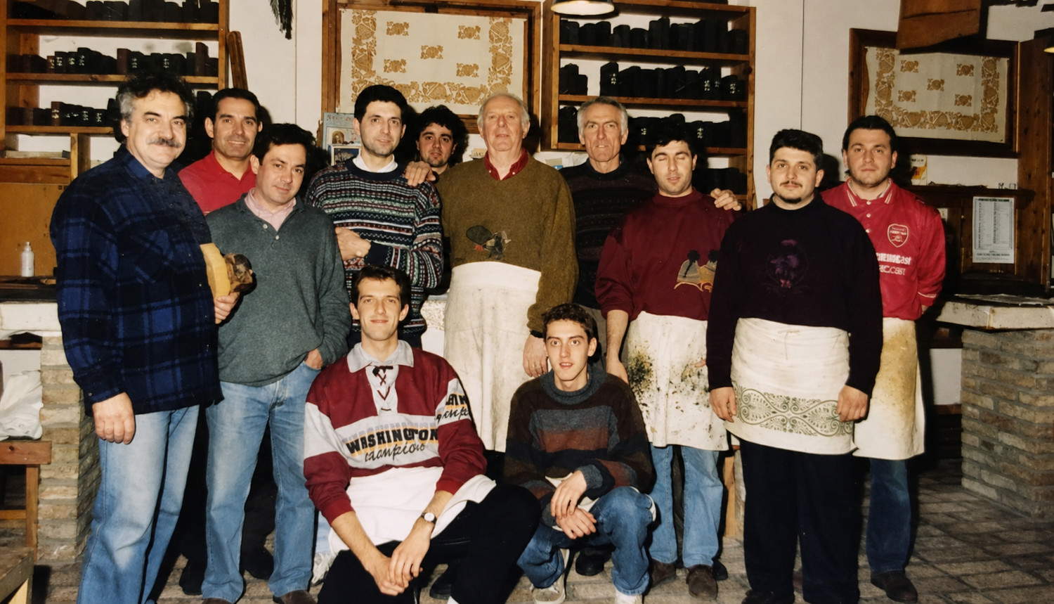 Dario Fo alla Stamperia Pascucci