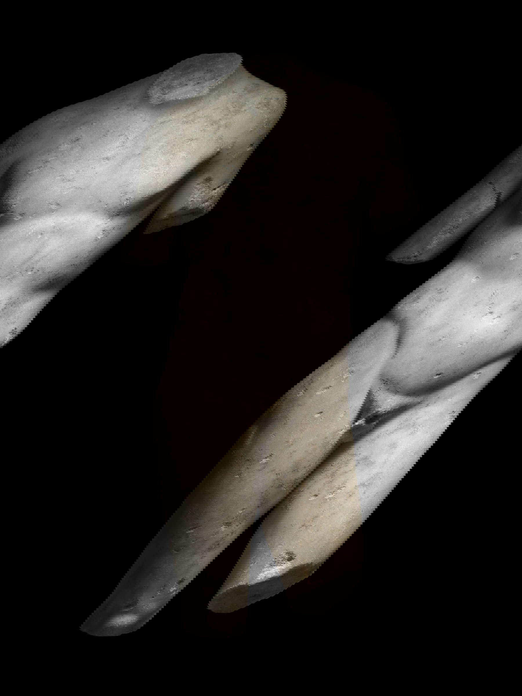 Roman torso presented by David Aaron