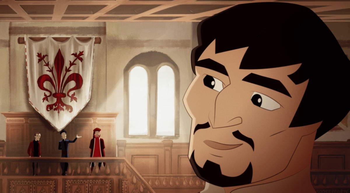 A frame from the short film David and I, by Maril&ugrave; Rain&ograve;