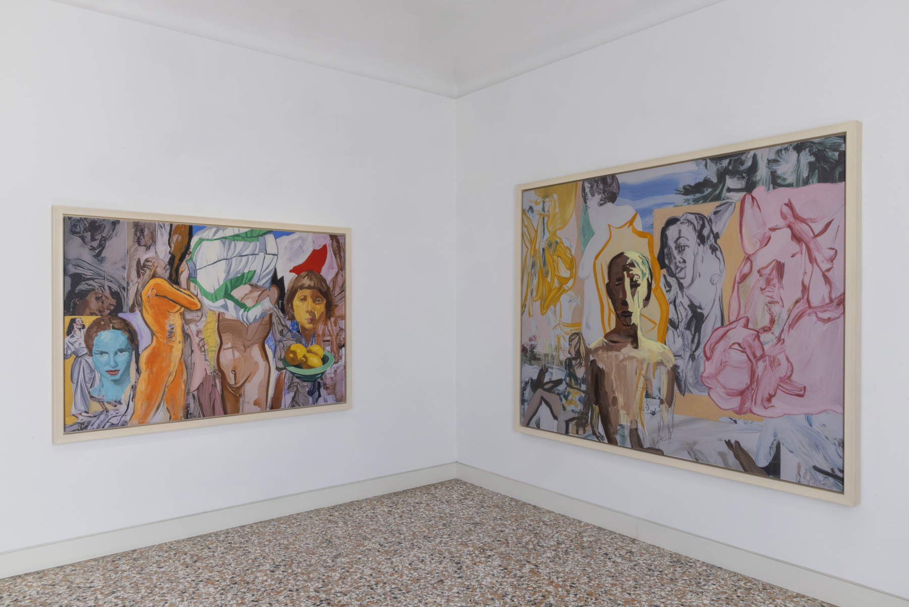 Allestimenti Painting in the Present Tense, Palazzo Cini. Foto: Celestia Studio