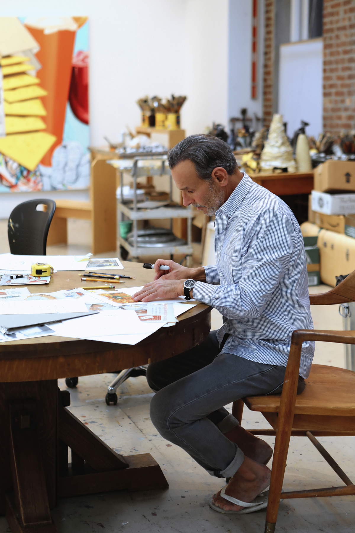 David Salle. Foto: Costas Picadas