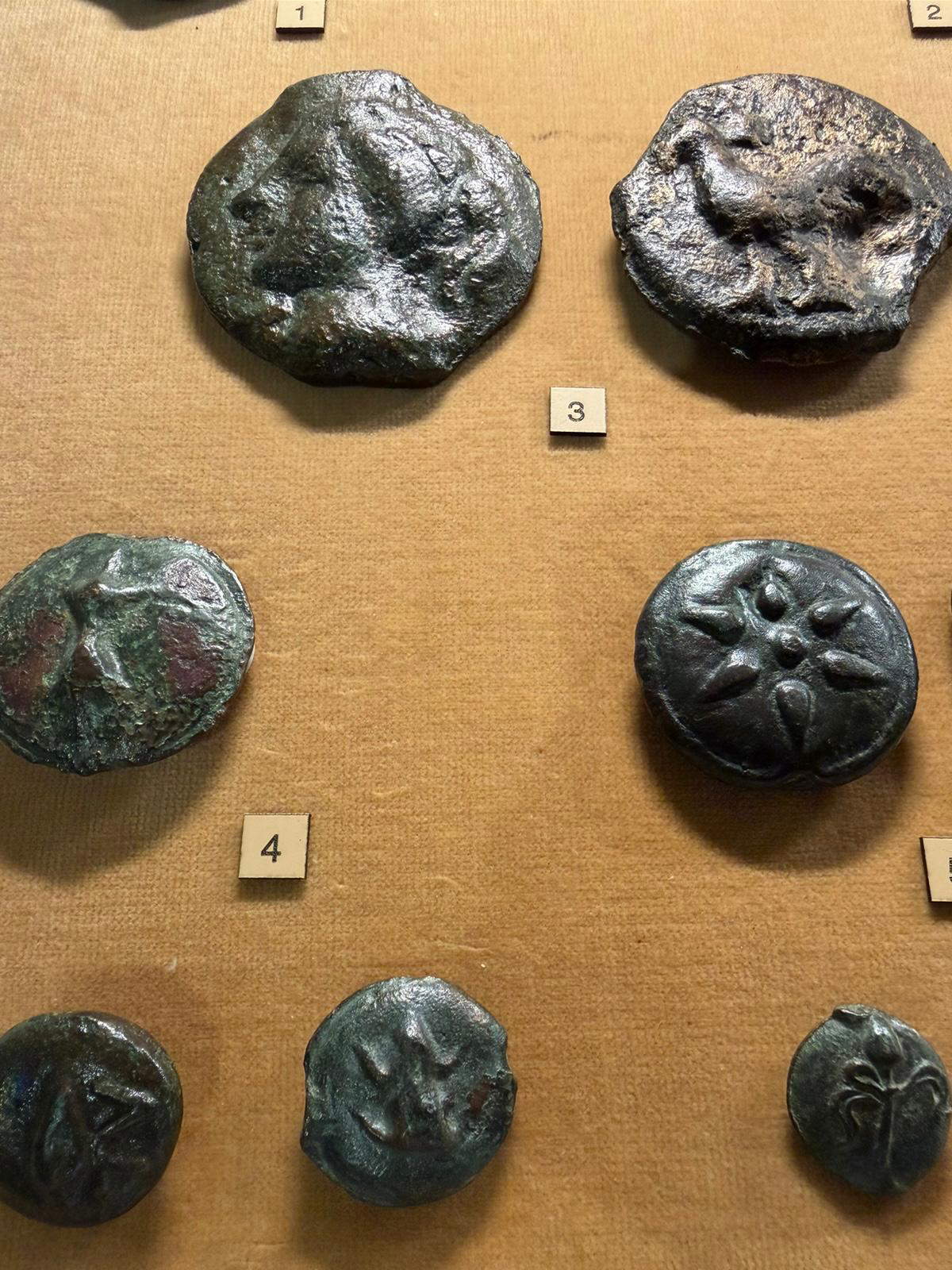 Details of the Numismatics section of the National Archaeological Museum of Naples (MANN). Photo: National Archaeological Museum of Naples (MANN)