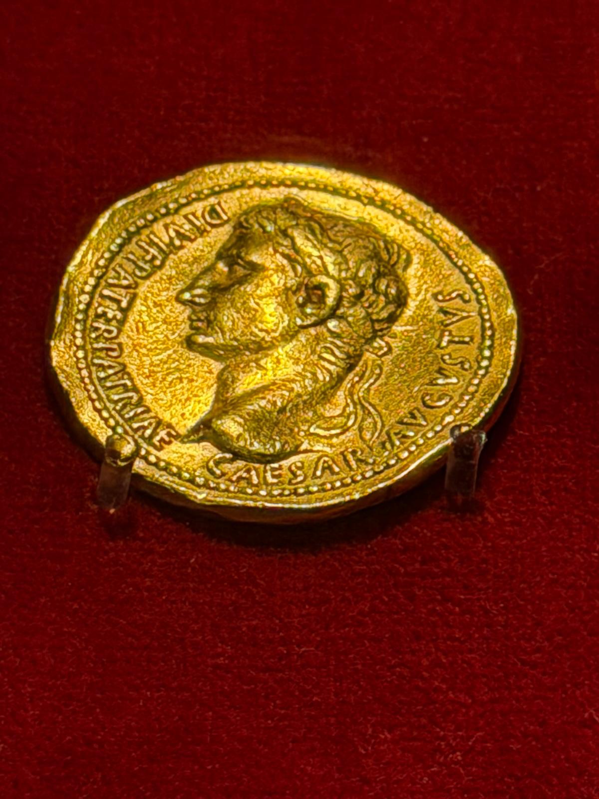 Details of the Numismatics section of the National Archaeological Museum of Naples (MANN). Photo: National Archaeological Museum of Naples (MANN)