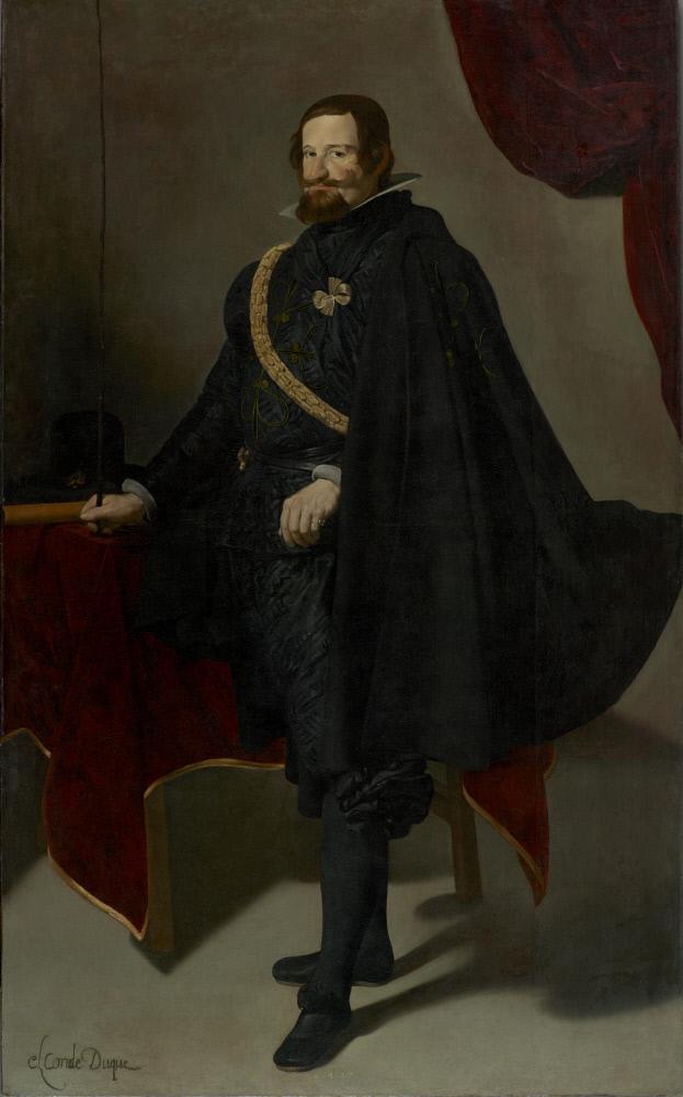 Diego Vel&aacute;zquez, The Count-Duke of Olivares (oil on canvas, 216 x 129 cm; New York, Hispanic Society of America)