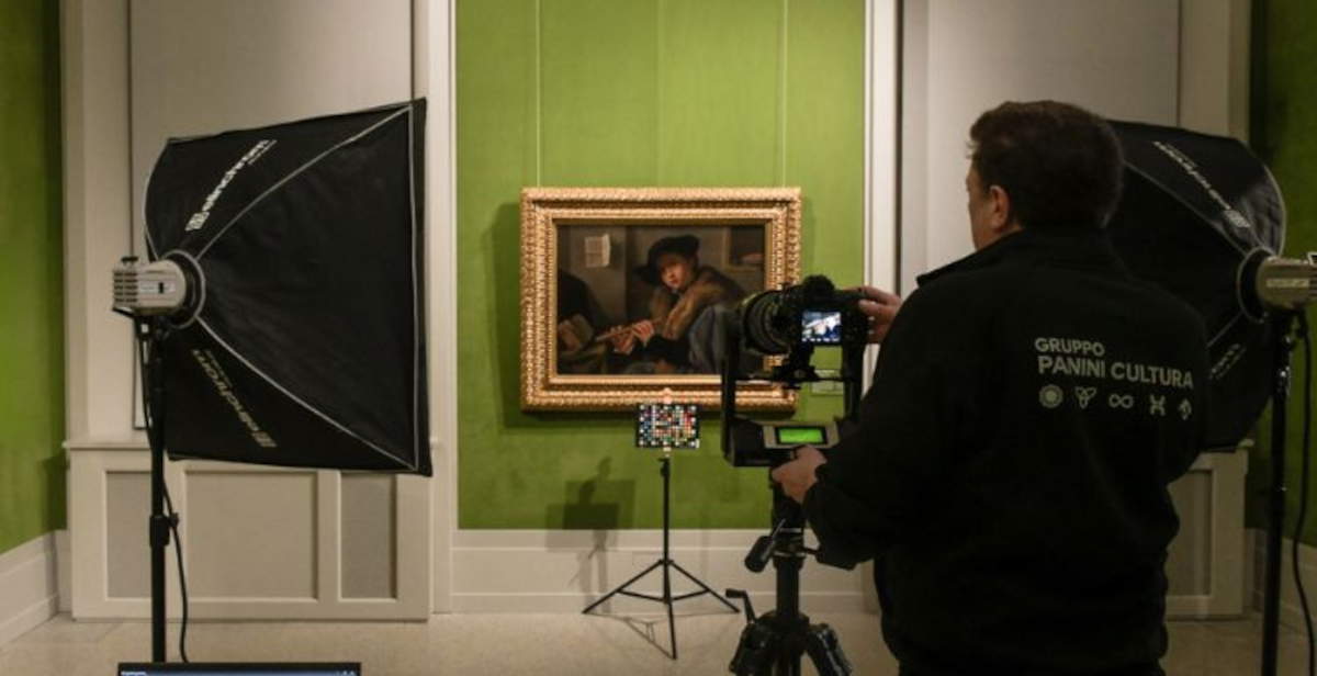 Savoldo in gigapixel: the Portrait of a Young Man with Flute digitized