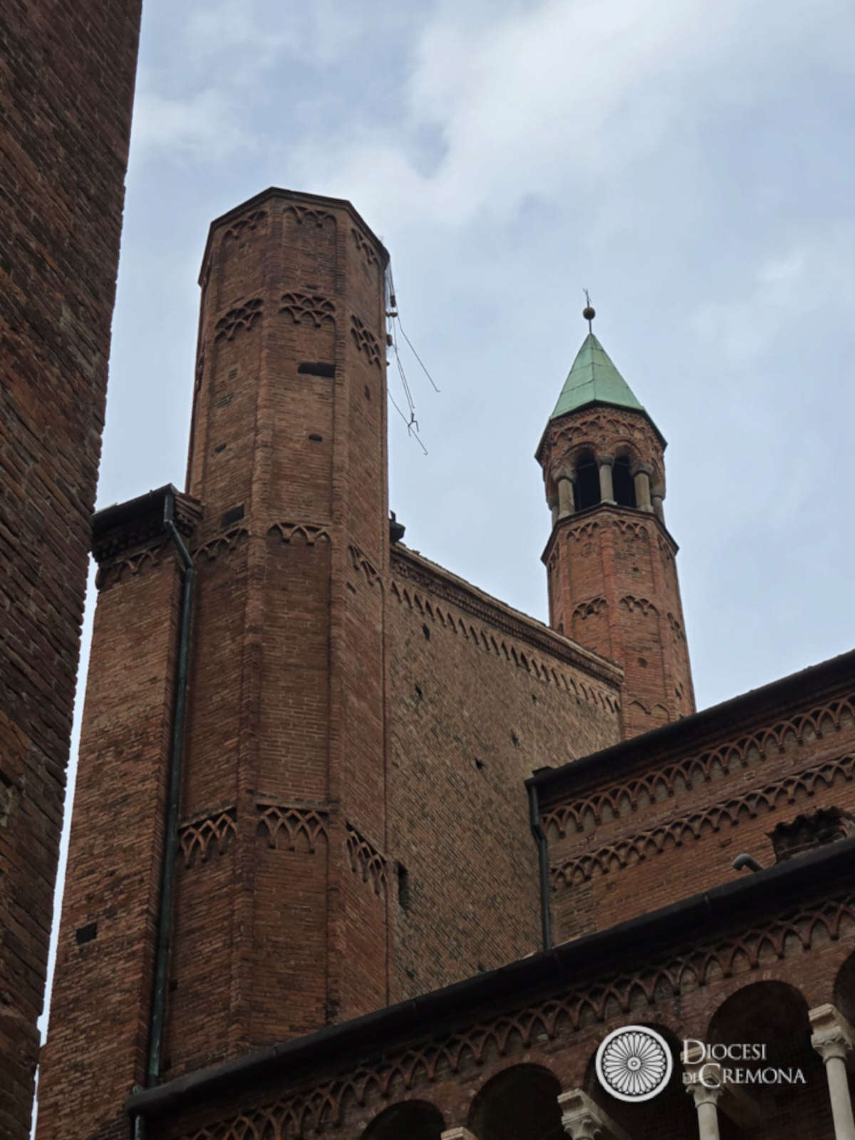 Schäden am Dom von Cremona nach dem Unwetter vom 28. August. Foto: Diözese Cremona