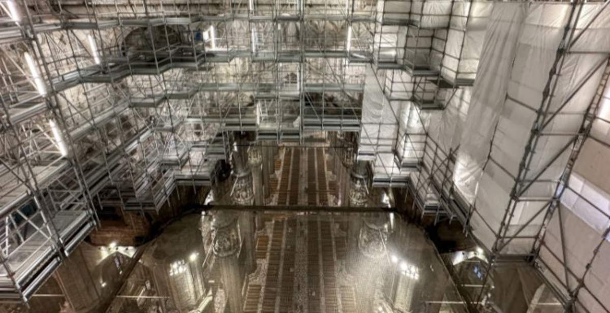 La restauration du tiburium de la cathédrale de Milan s'achève après dix-huit ans de travaux