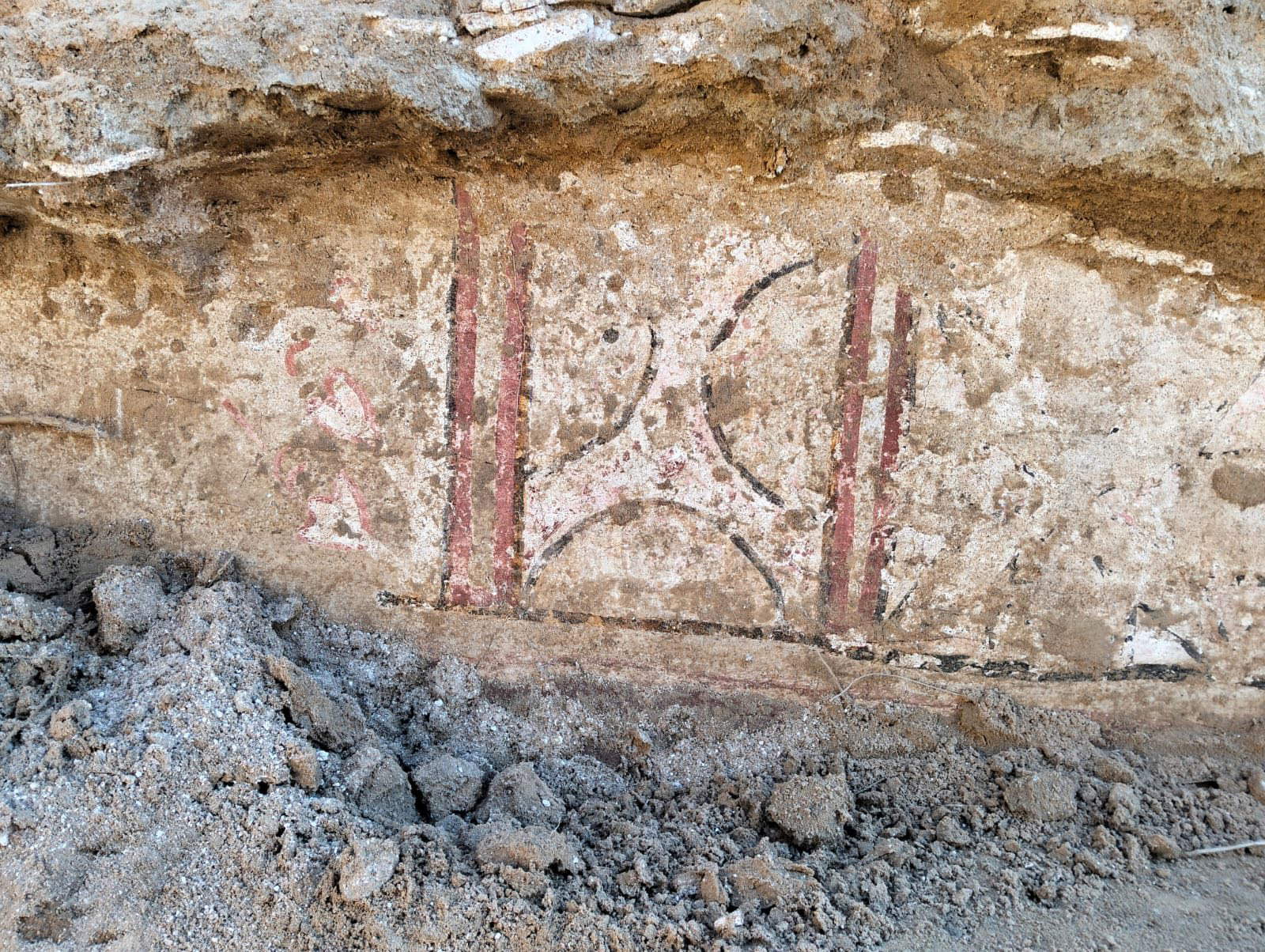 Wandmalereien. Foto: Ministerium für Tourismus und Altertümer