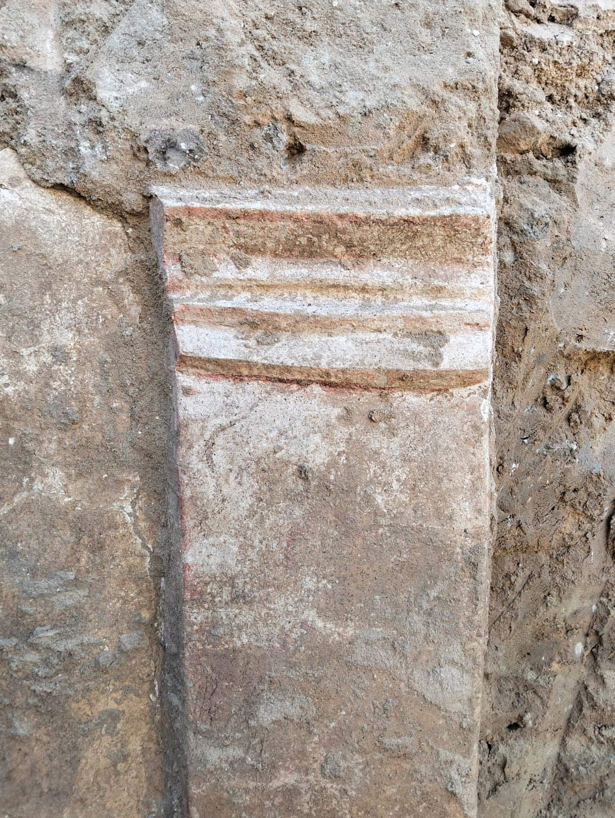 Die Ruinen des Gebäudes aus dem 5. Jahrhundert n. Chr. in Qalaya in Hosh Issa. Foto: Ministerium für Tourismus und Altertümer