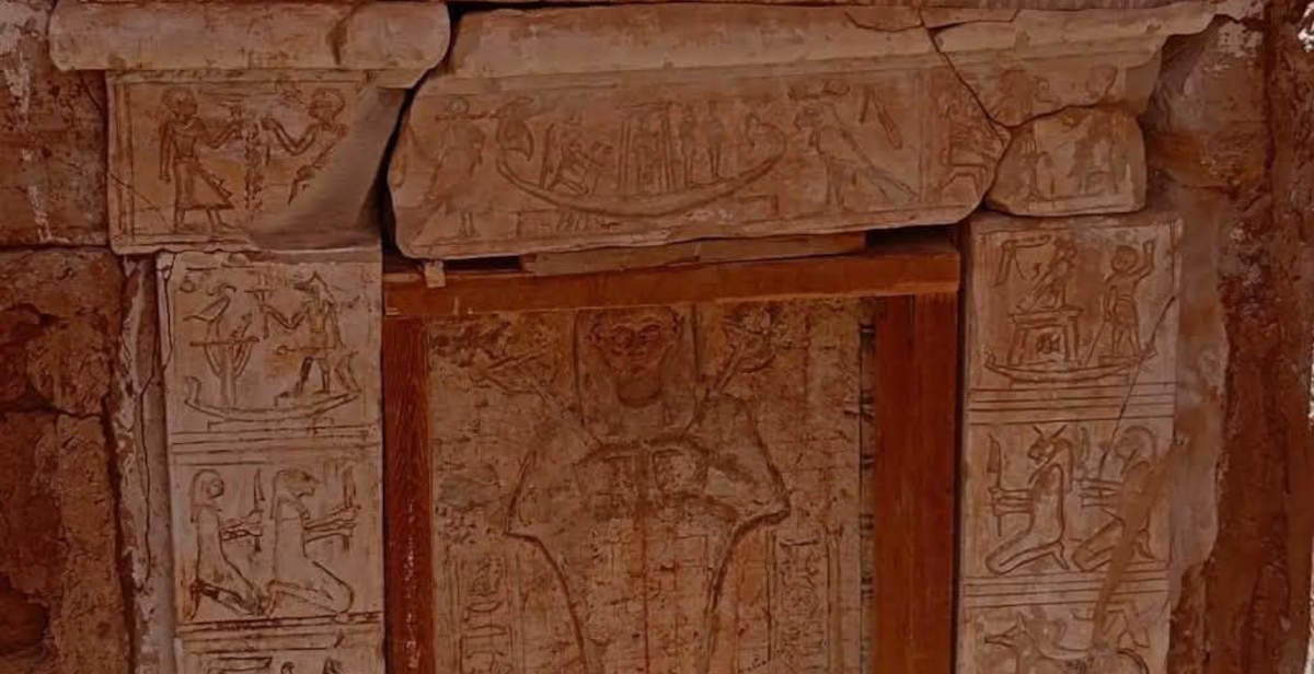 Egypt: A Roman pyramid tomb with funerary texts in Greek has been discovered at Bir el-Shaghala