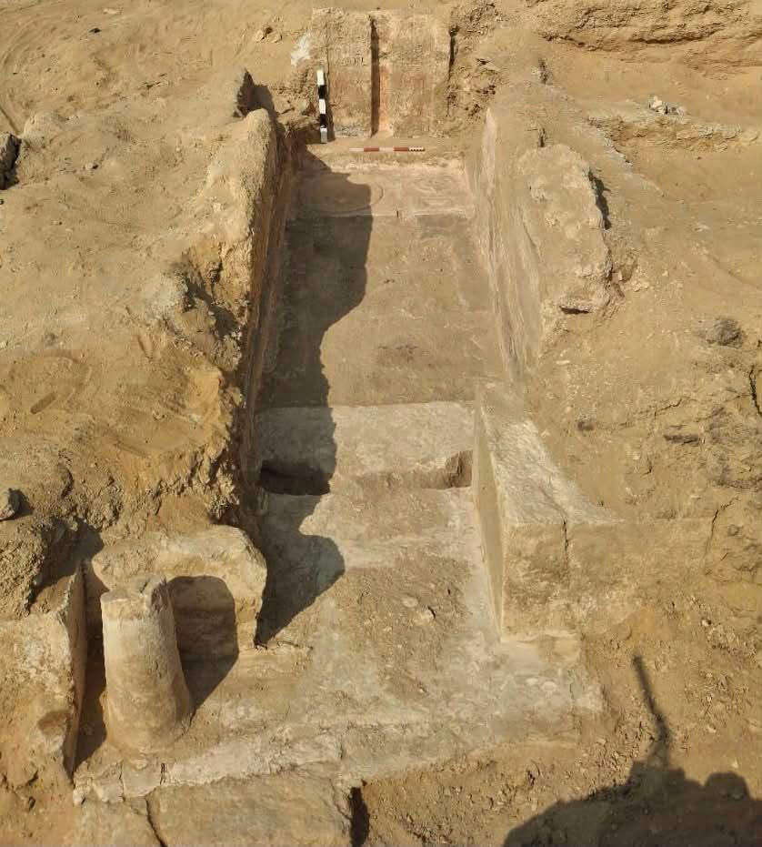 Entdeckung des Grabes von Sekenthiu Ptah. Foto: Ägyptisches Ministerium für Tourismus und Altertümer