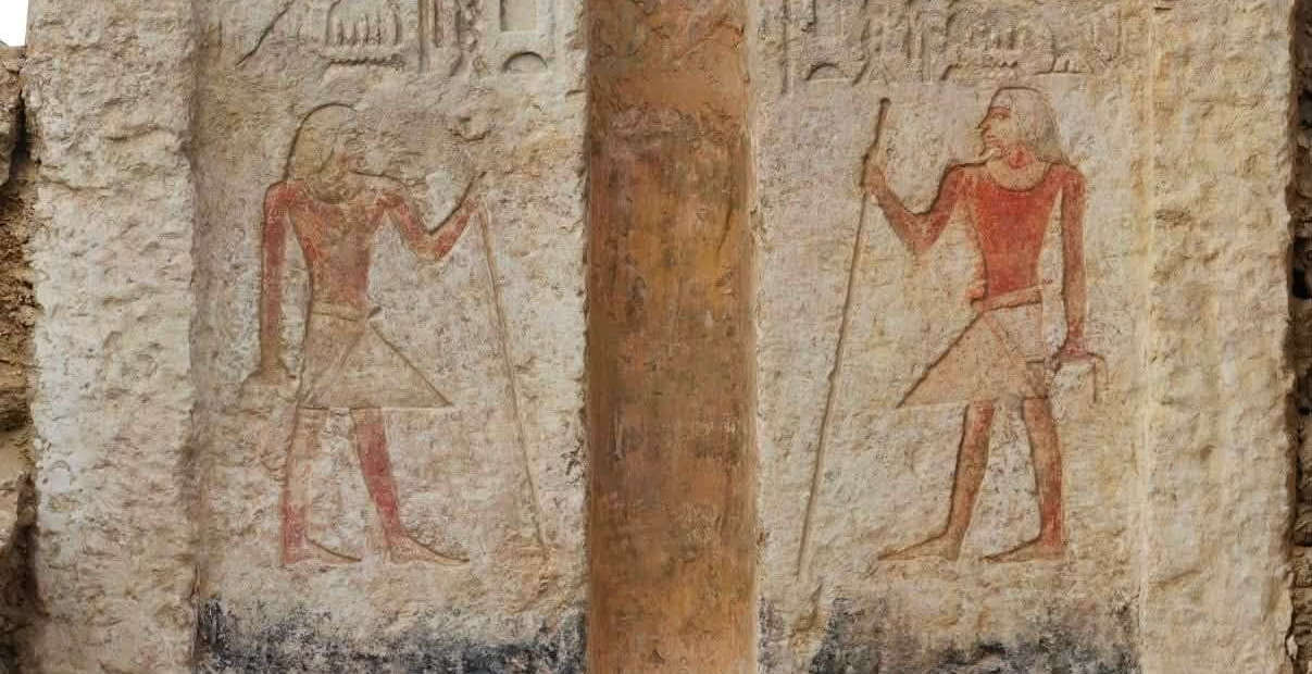 Ägypten: In Saqqara wurde ein bedeutendes Grab entdeckt, in dem die Namen des Verstorbenen sowie Fundstücke aus dem Alten Reich gefunden wurden