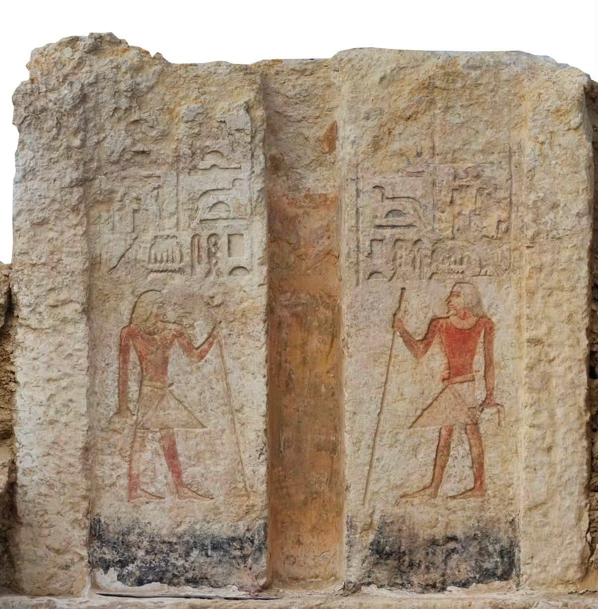 Entdeckung des Grabes von Sekenthiu Ptah. Foto: Ägyptisches Ministerium für Tourismus und Altertümer