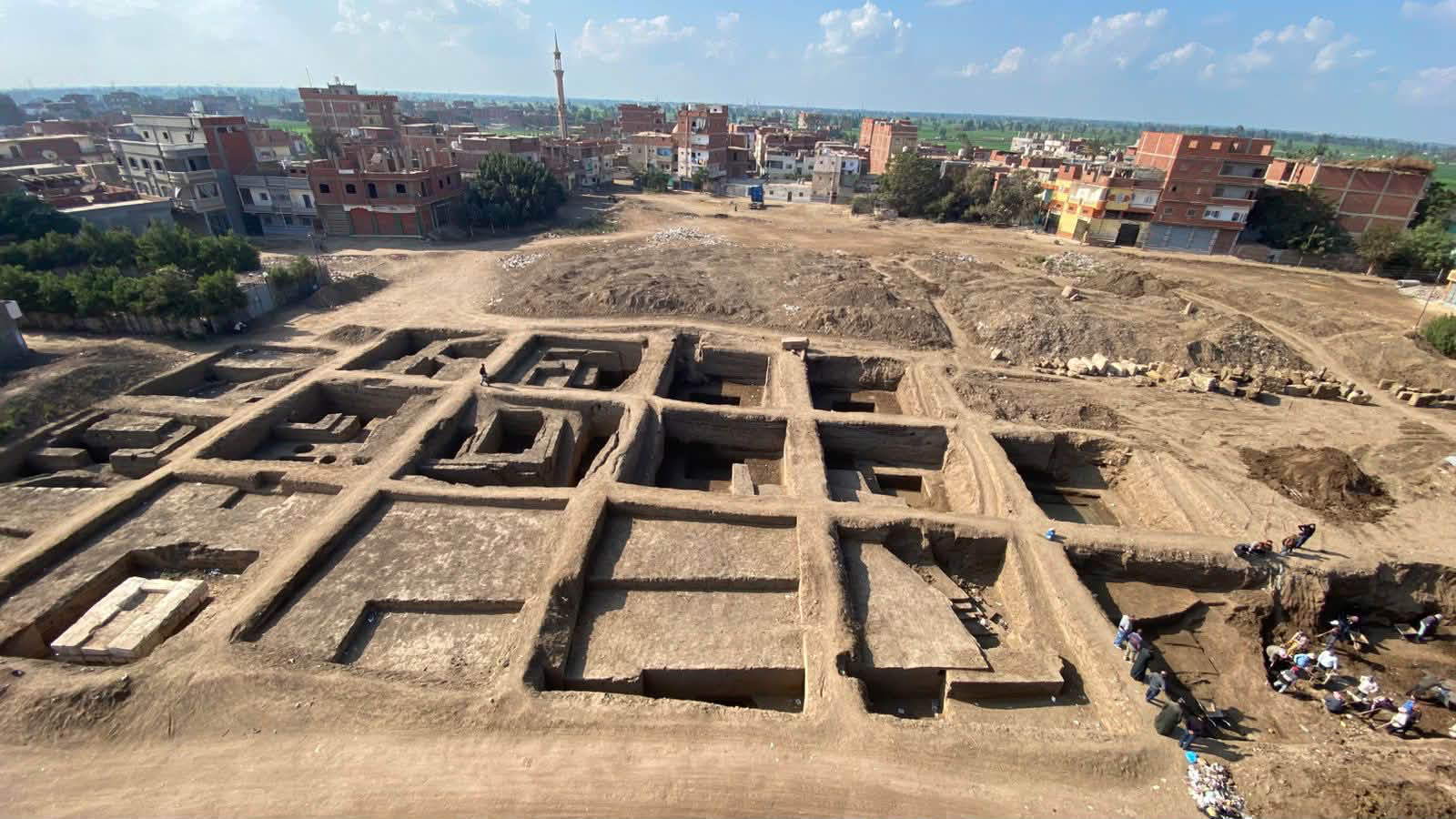 Il sito archeologico di&nbsp;Tell el-Faroun. Foto: Ministero del Turismo e delle Antichit&agrave;