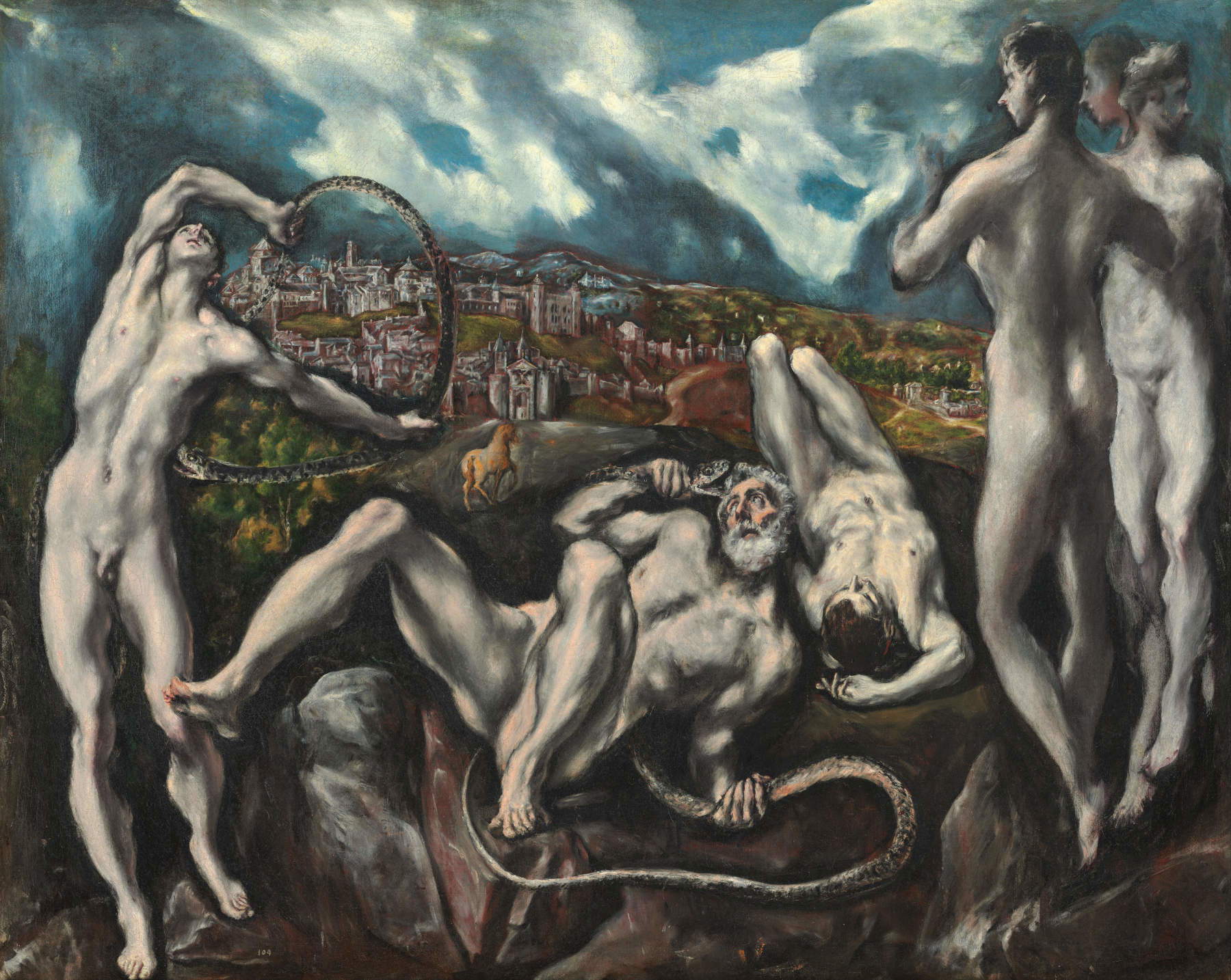 El Greco, Laocoon (vers 1610/1614 ; huile sur toile, 137,5 x 172,5 cm ; Washington, National Gallery of Art)