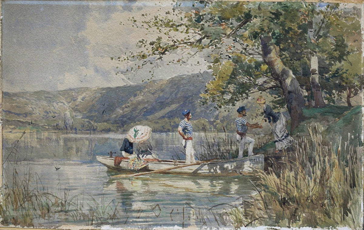 Enrico Coleman, Lago Nemi. Foto: AcquistoArte