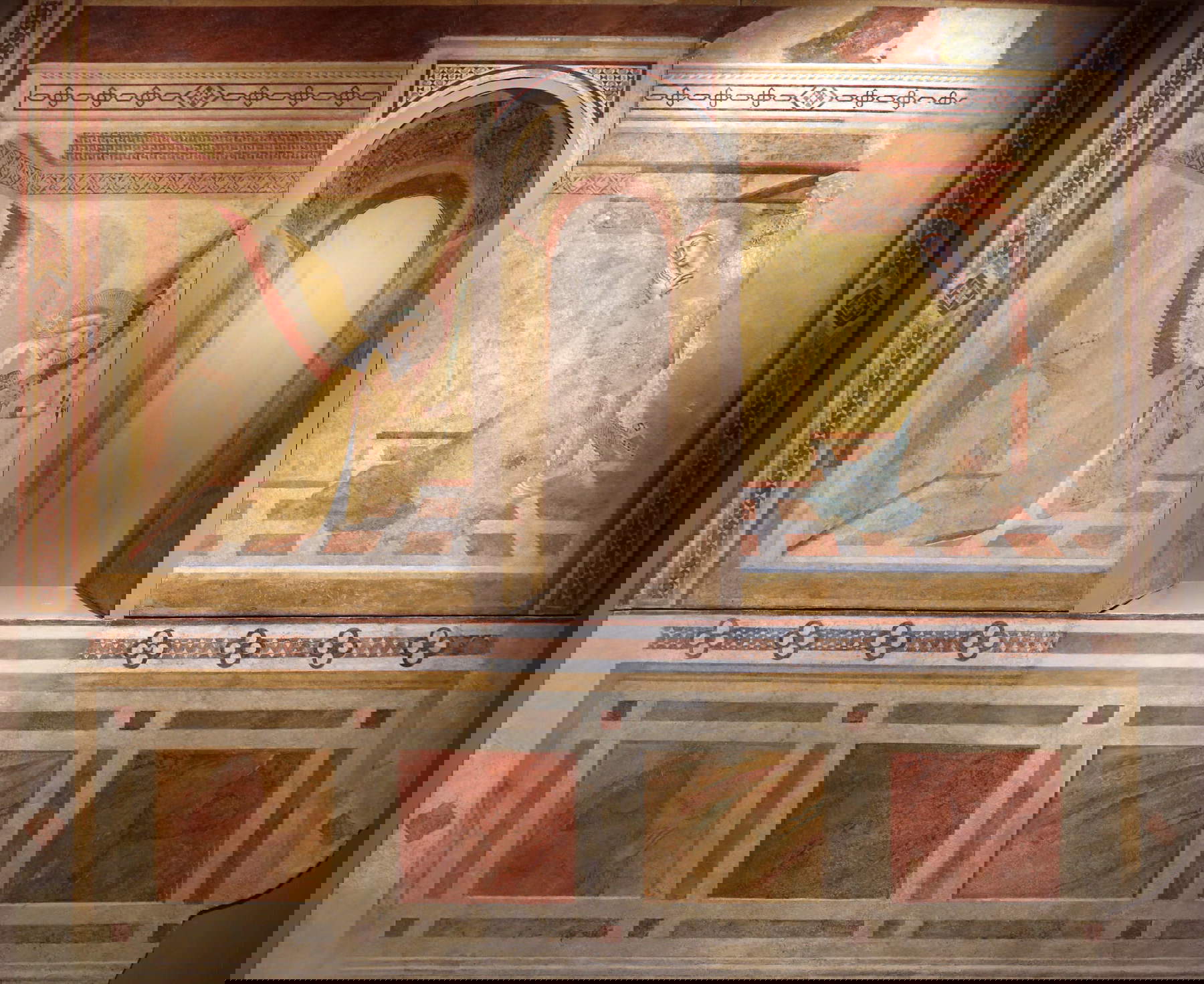 L'Annunciazione di Ambrogio Lorenzetti. Foto: Francesco Bini