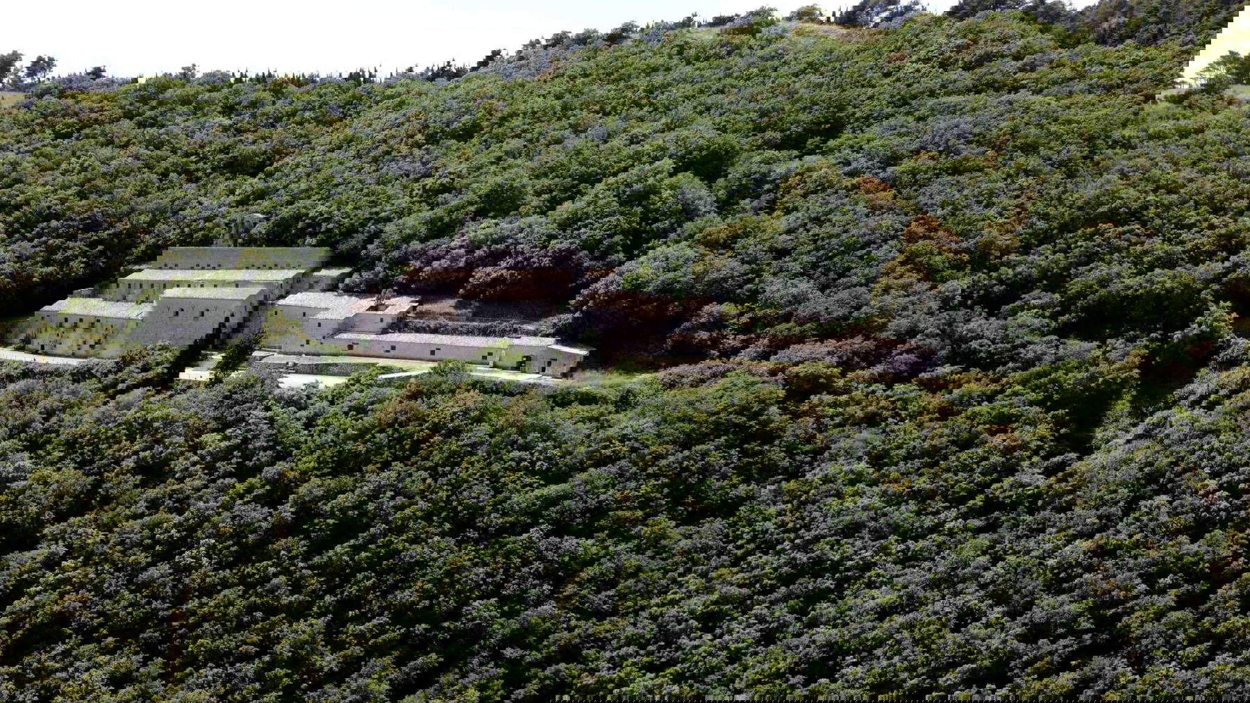 Ermitage de Santa Rosalia alla Quisquina, Santo Stefano Quisquina (Agrigente). Photo : Fabio Fortuna / FAI