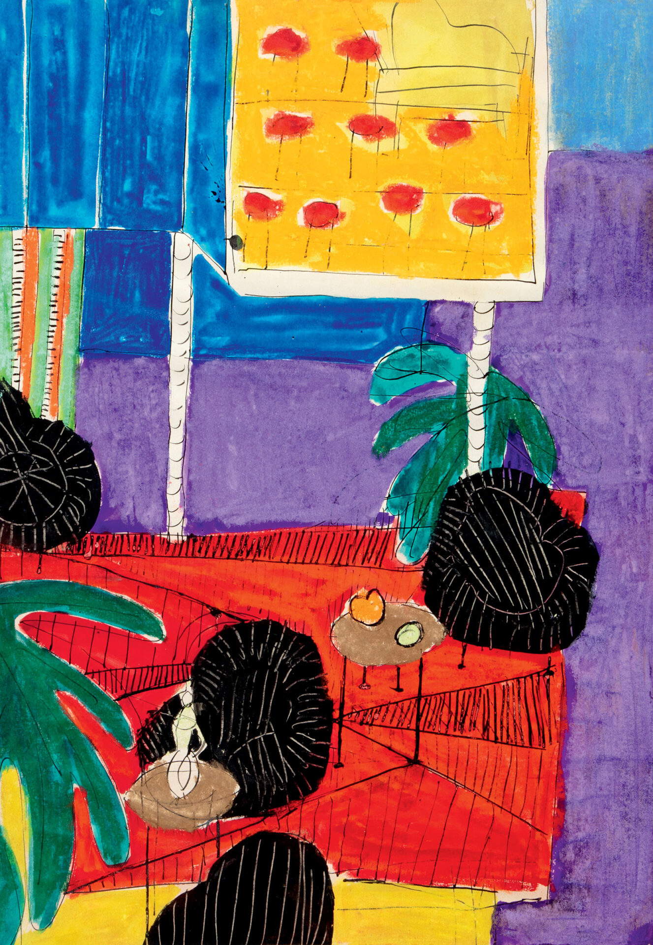 Ettore Sottsass, Preparación de la exposición Menhir, Ziggurat, Stupas, Hydrants &amp; Gas Pumps, Galleria Sperone, Milán (19 de abril-27 de mayo de 1967). Centro Studi e Archivio della Comunicazione (CSAC) - Universidad de Parma &copy; Heredero Ettore Sottsass, por SIAE 2026