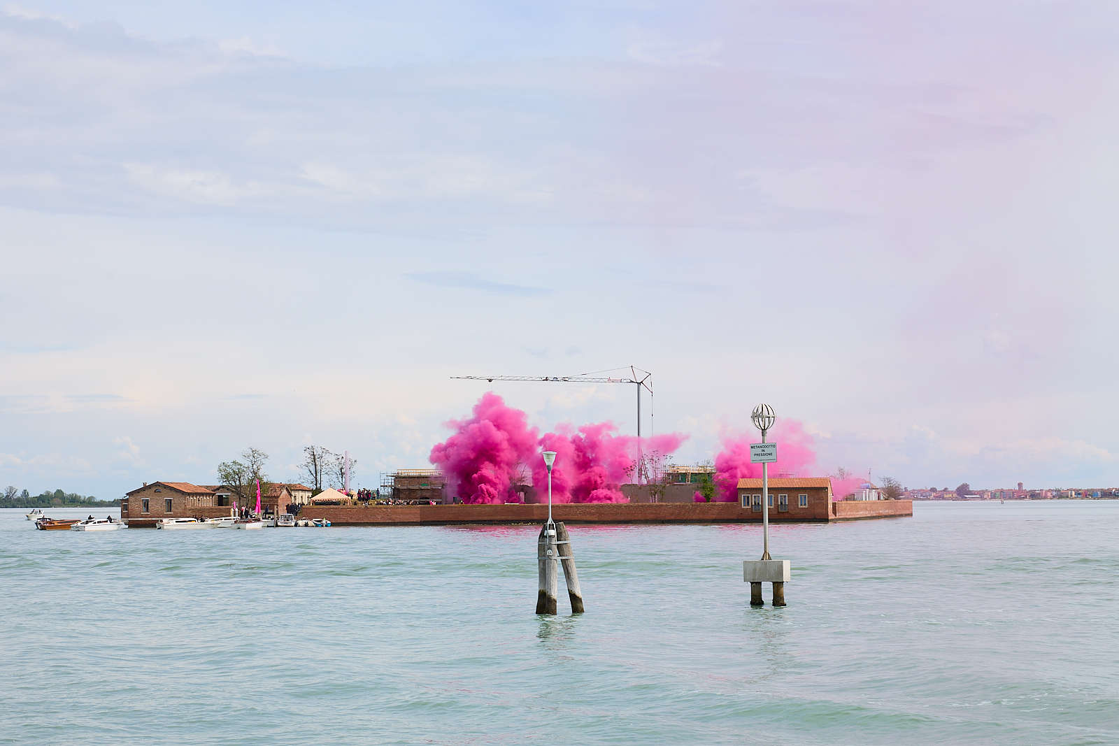 Eun Me-Ahn, Pinky Pinky Good (Isola di San Giacomo, Venezia, 2024). Foto: Jacopo Trabuio