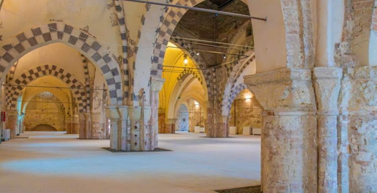 Alexandria, die ehemalige Franziskuskirche wird nach der Restaurierung wiedereröffnet und zu einem Museum und Kulturzentrum