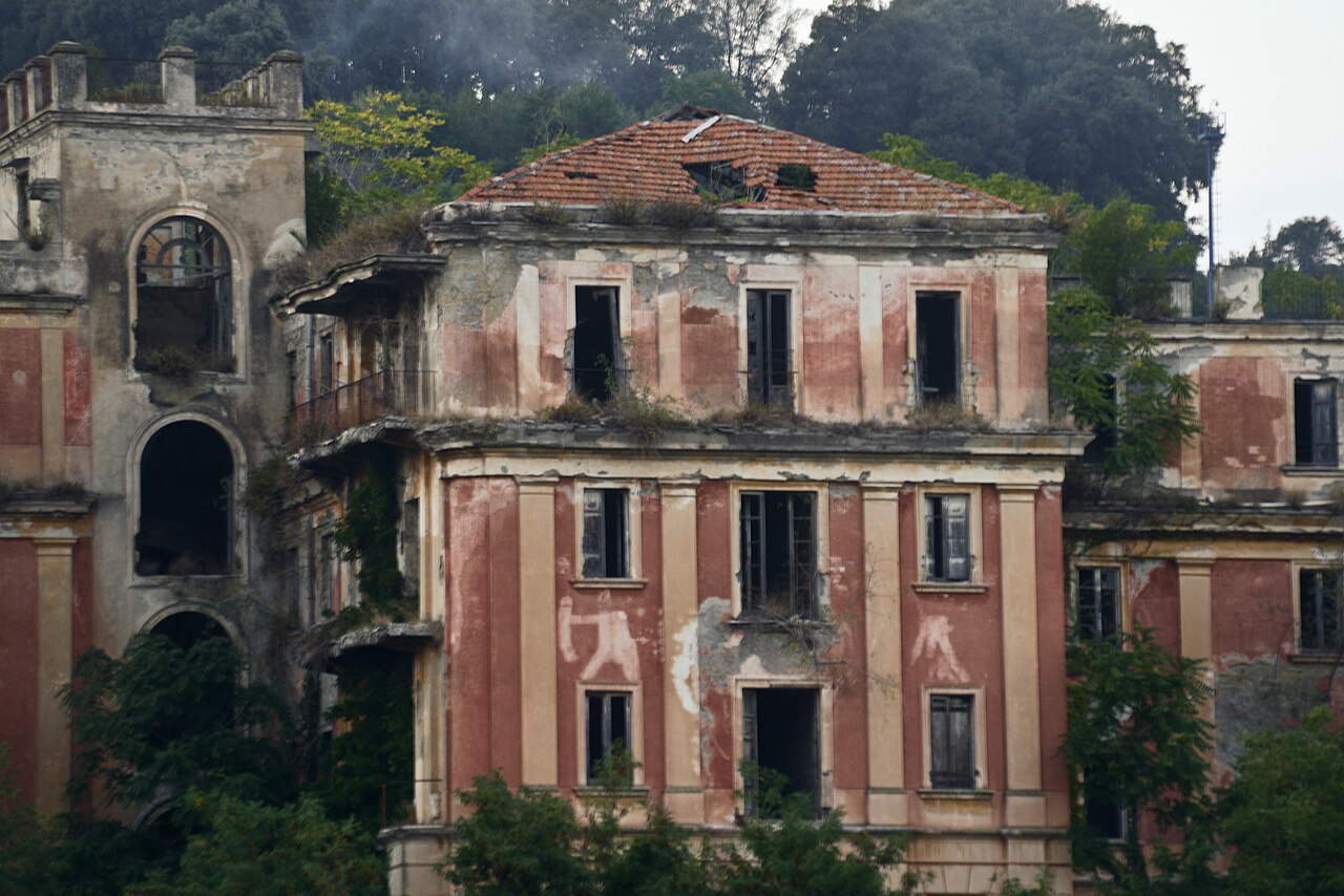 Le complexe de la Conocchia en 2016. Photo : Wikimedia/Ruthven