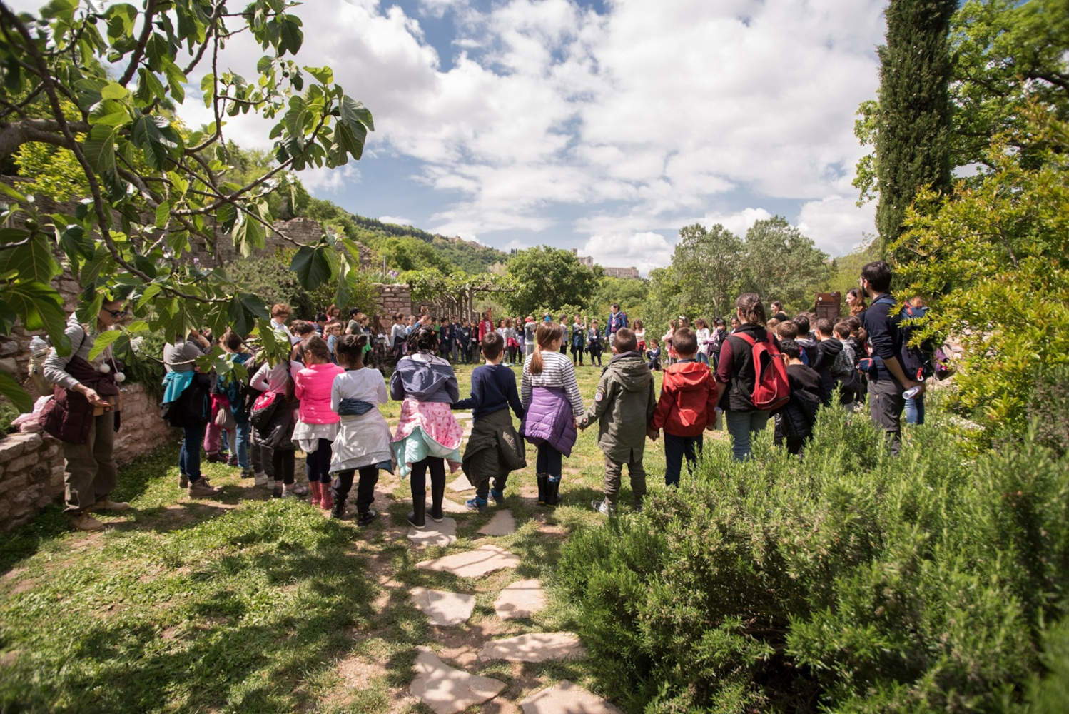 Open House: Tours of the Bosco di San Francesco di Assisi School. Photo: Massimo Franchi &copy; FAI - Fondo Ambiente Italiano