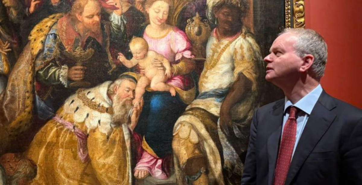 L'Adoration des Mages de Faith Galicia exposée pour la première fois à Capodimonte