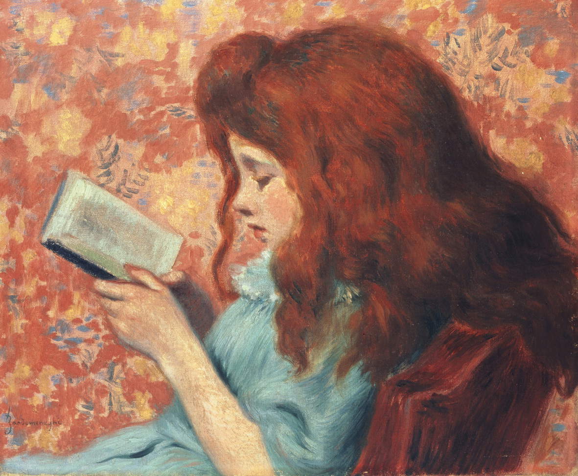 Federico Zandomeneghi, Bambina dai capelli rossi (1895 circa; Milano, Collezione privata). Su concessione di Archivio Dini, Firenze